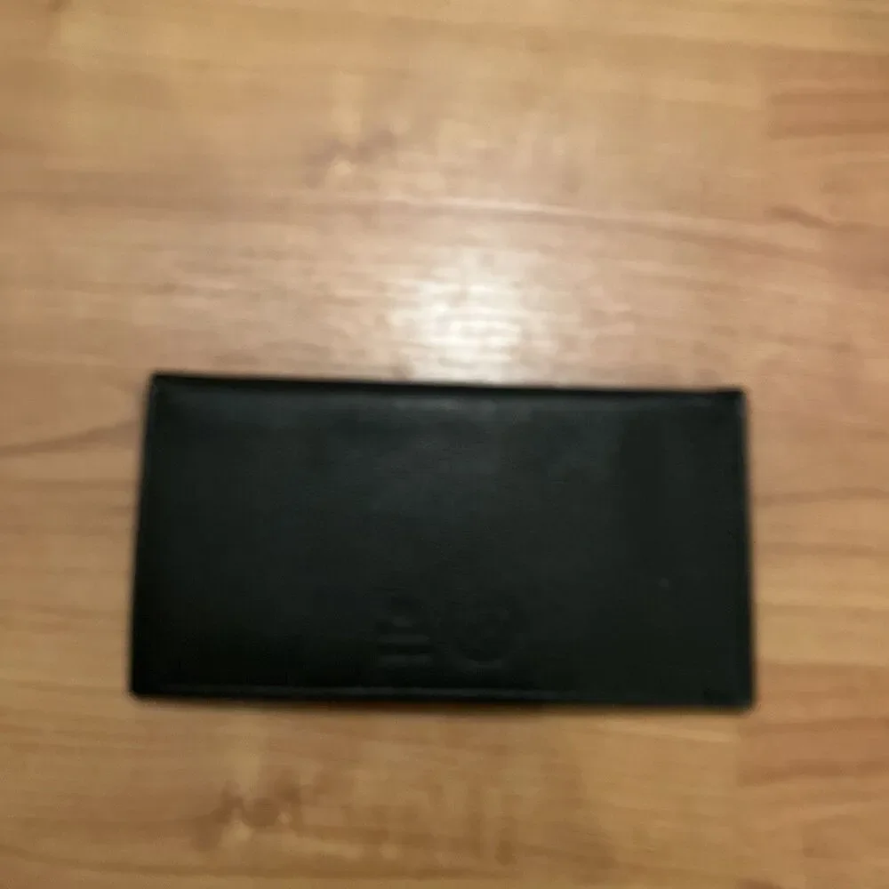 Minnesota Twins Leather Checkbook Cover Black